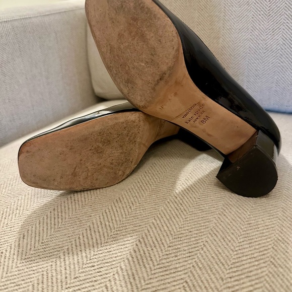 Kate Spade Black Patent Leather Heels - Picture 3 of 8